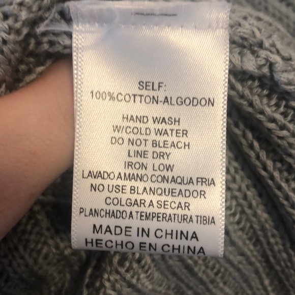 Crochet Bell Sleeve Sweater - Picture 7 of 7